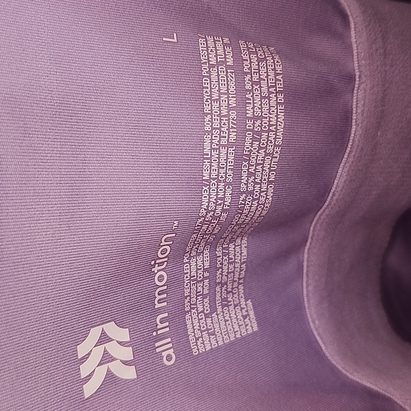 Lavender Athletic Dress, Large - Picture 2 of 9